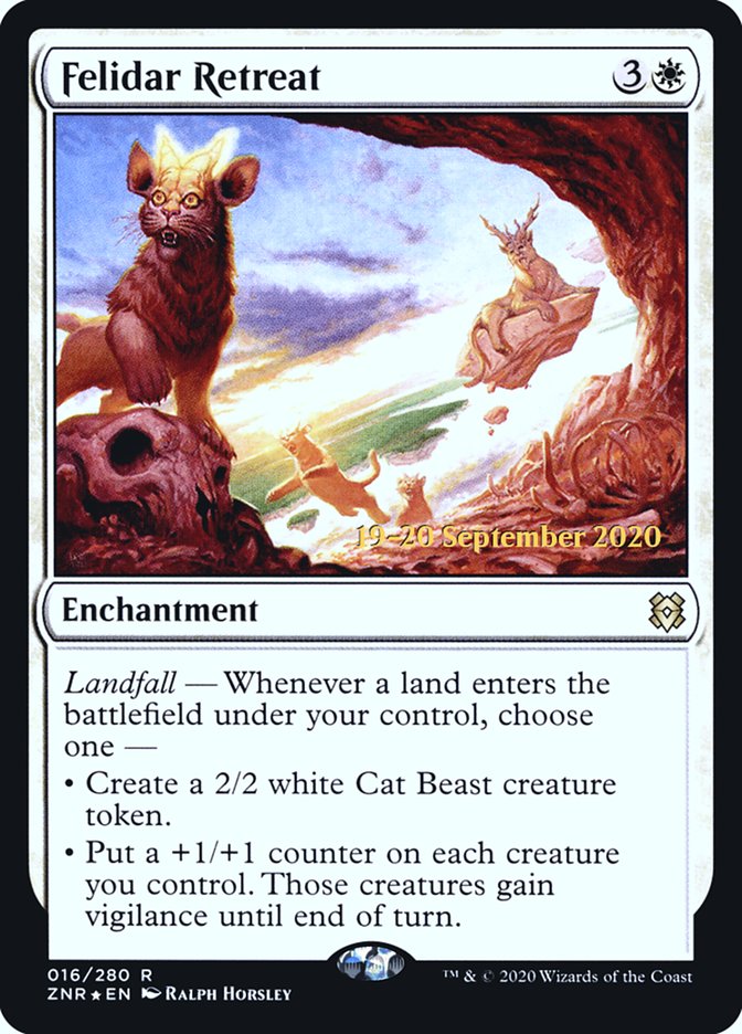 Felidar Retreat  [Zendikar Rising Prerelease Promos] (PZNR 16S)