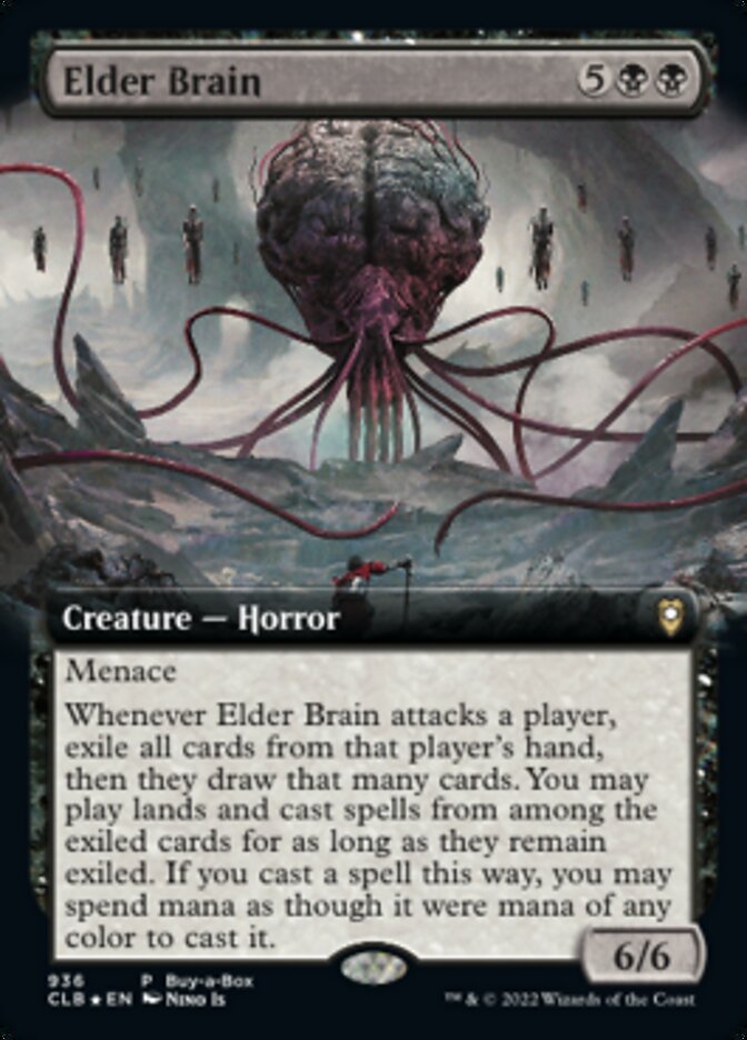 Elder Brain (Buy-a-Box) [Commander Legends: Battle for Baldur's Gate] (CLB 936)