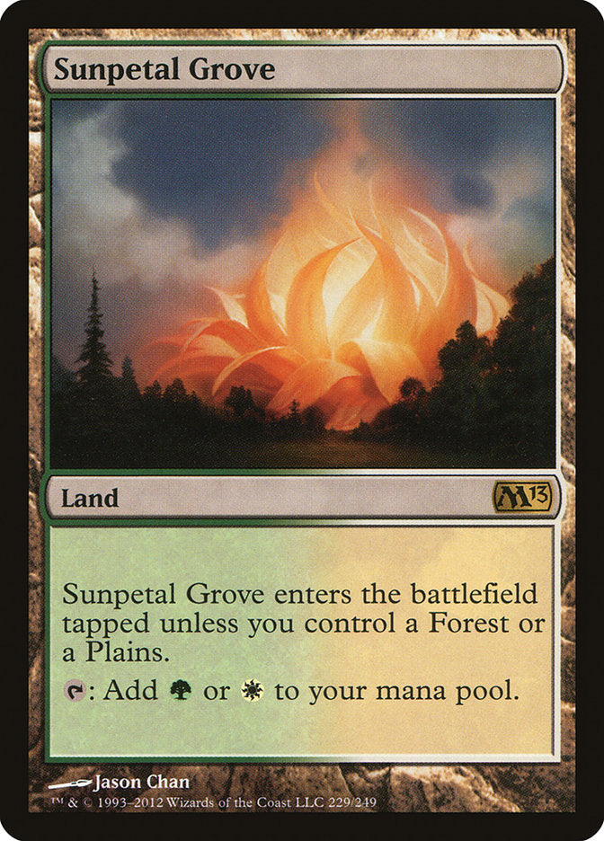 Sunpetal Grove [Magic 2013] (M13 229)