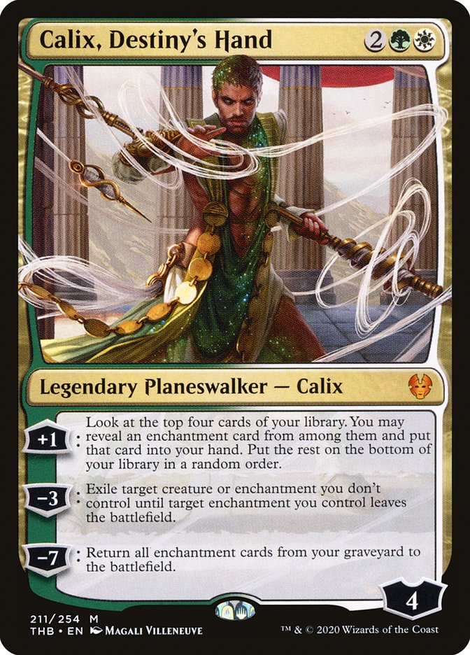 Calix, Destiny's Hand [Theros Beyond Death] (THB 211)