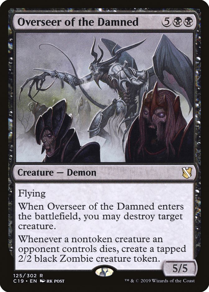 Overseer of the Damned [Commander 2019] (C19 125)