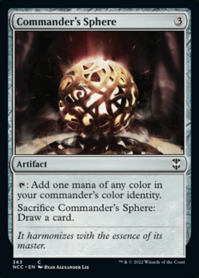 Commander's Sphere [Streets of New Capenna Commander] (NCC 363)