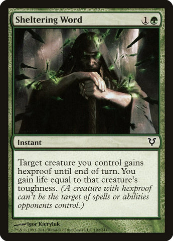 Sheltering Word [Avacyn Restored] (AVR 192)