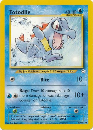 Totodile (80/111) [Neo Genesis]