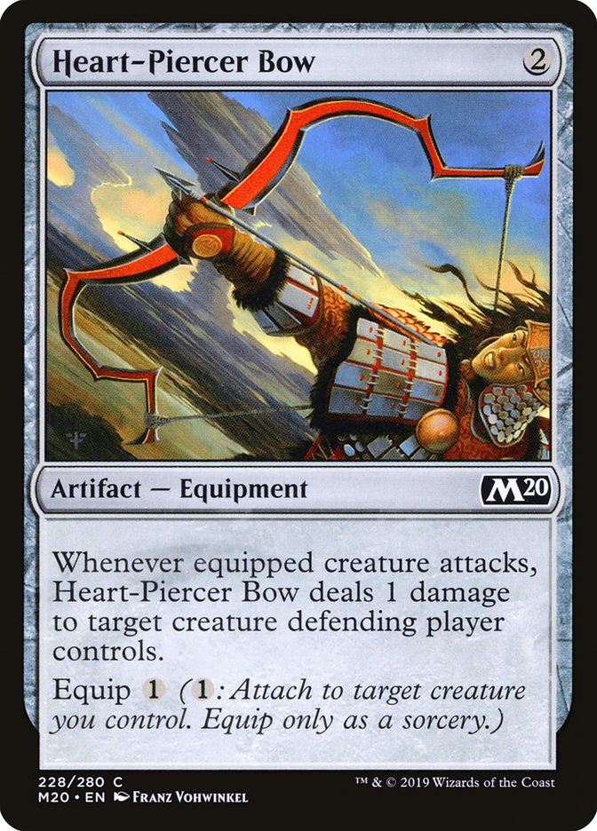 Heart-Piercer Bow [Core Set 2020] (M20 228)