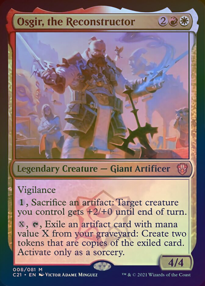 Osgir, the Reconstructor (Display Commander) [Commander 2021] (C21 8)