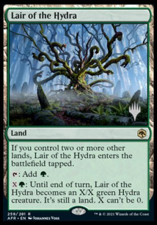 Lair of the Hydra (Promo Pack) [Dungeons & Dragons: Adventures in the Forgotten Realms Promos] (PAFR 259)
