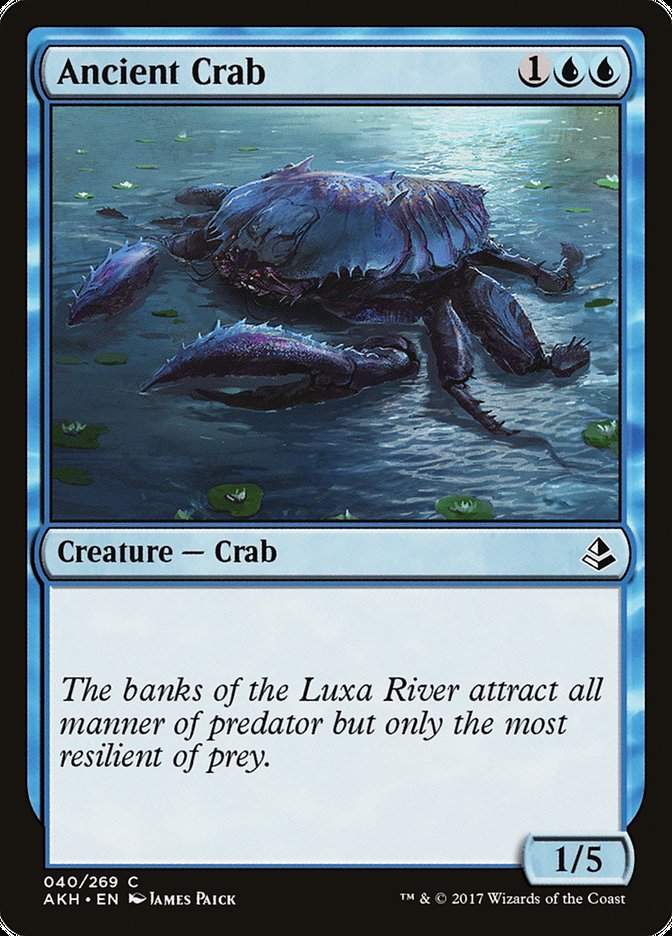 Ancient Crab [Amonkhet] (AKH 40)