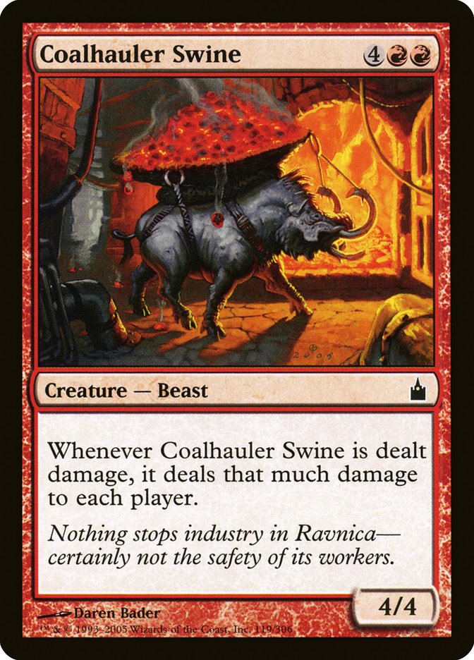 Coalhauler Swine [Ravnica: City of Guilds] (RAV 119)