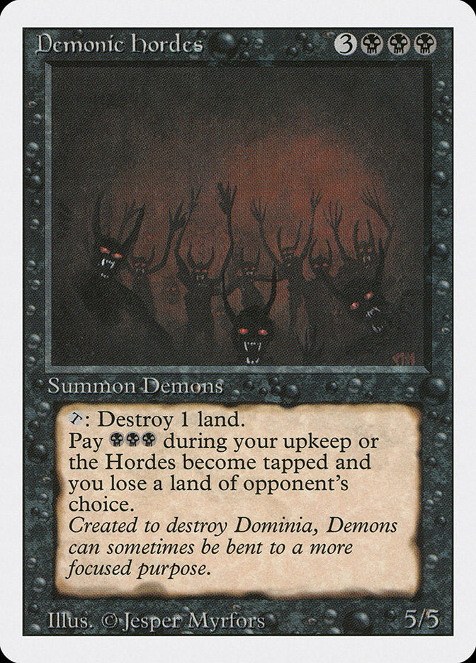 Demonic Hordes [Revised Edition] (3ED 104)