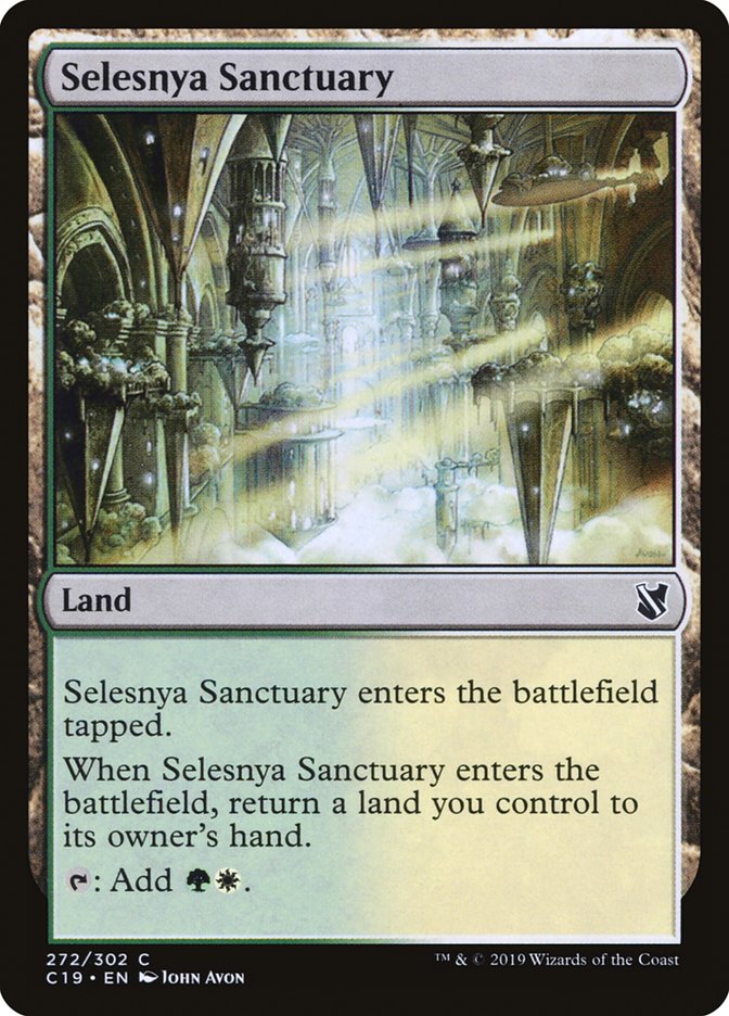 Selesnya Sanctuary [Commander 2019] (C19 272)