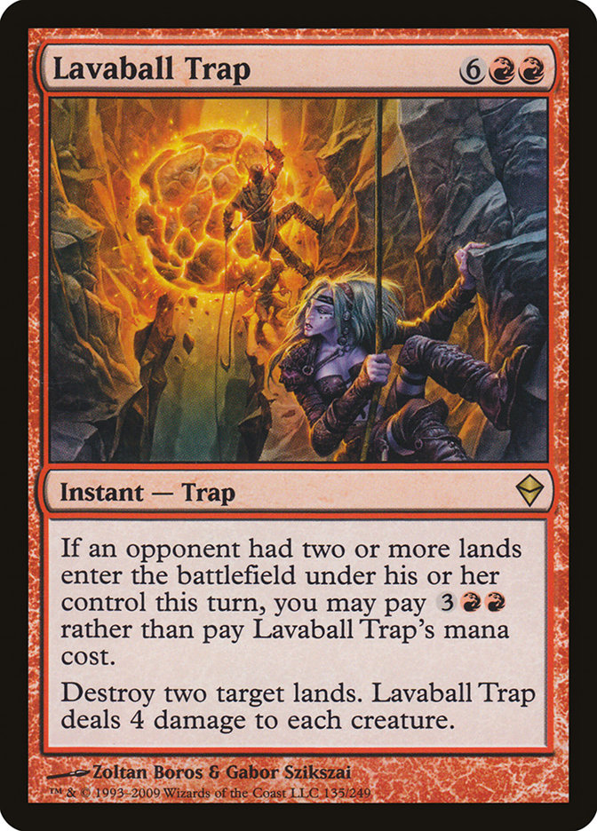 Lavaball Trap [Zendikar] (ZEN 135)