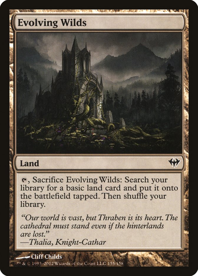 Evolving Wilds [Dark Ascension] (DKA 155)