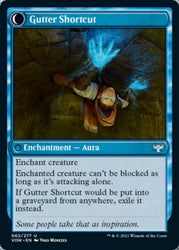 Gutter Skulker // Gutter Shortcut [Innistrad: Crimson Vow] (VOW 62)