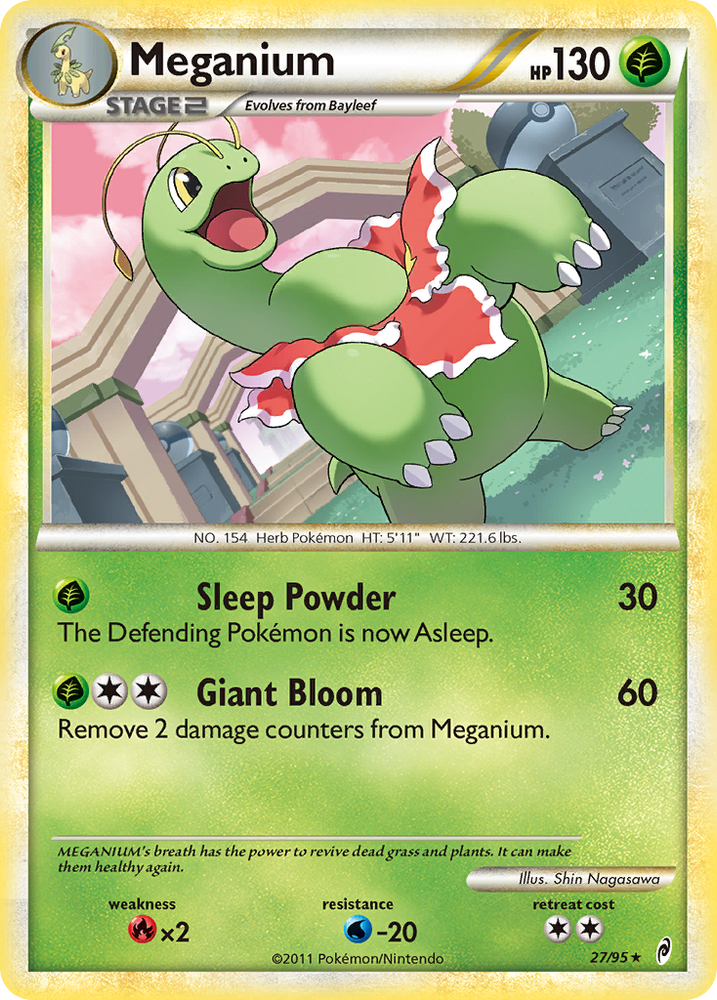 Meganium (27/95) [Call of Legends]