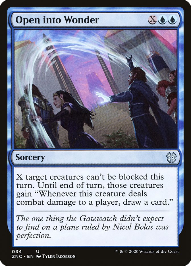 Open into Wonder [Zendikar Rising Commander] (ZNC 34)