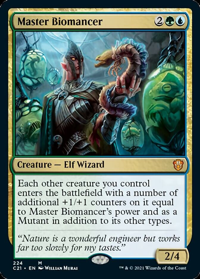 Master Biomancer [Commander 2021] (C21 224)