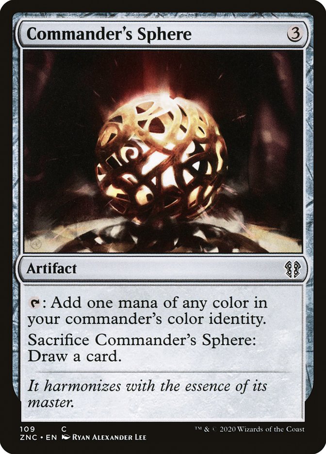 Commander's Sphere [Zendikar Rising Commander] (ZNC 109)