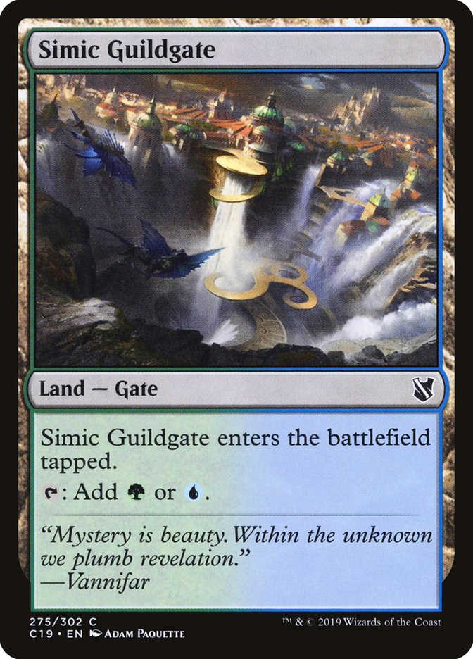 Simic Guildgate [Commander 2019] (C19 275)