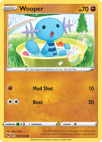 Wooper (83) [Sword & Shield: Vivid Voltage]