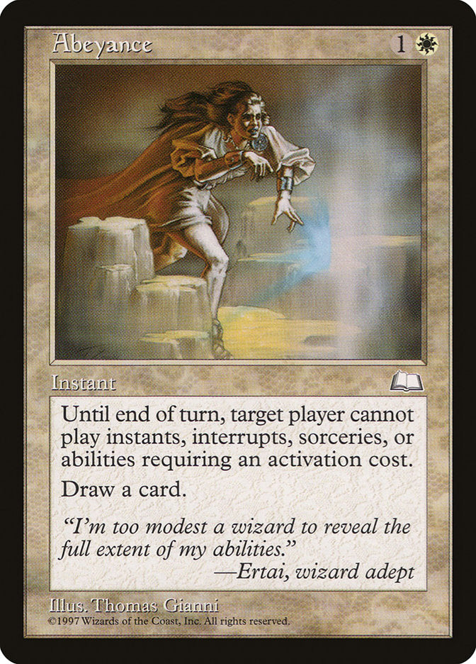 Abeyance [Weatherlight] (WTH 1)