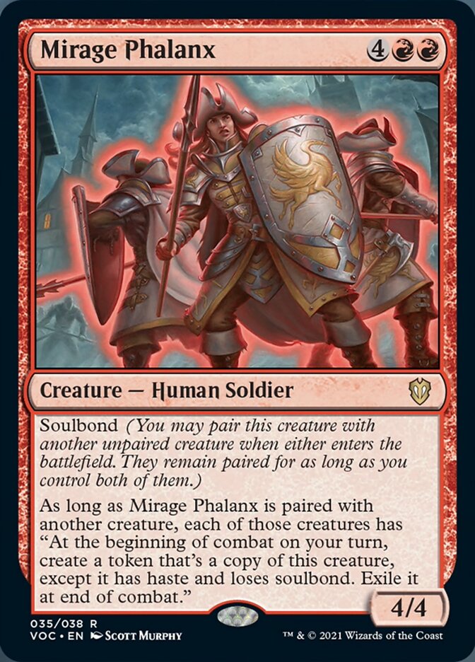Mirage Phalanx [Innistrad: Crimson Vow Commander] (VOC 35)