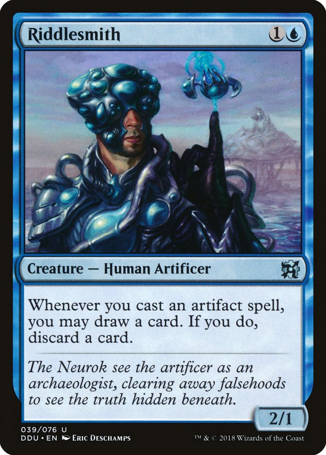 Riddlesmith [Duel Decks: Elves vs. Inventors] (DDU 39)