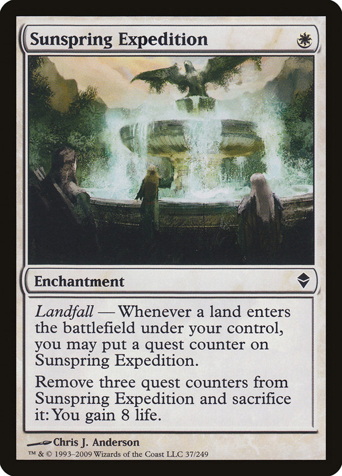 Sunspring Expedition [Zendikar] (ZEN 37)