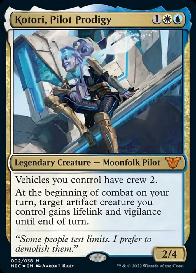 Kotori, Pilot Prodigy [Kamigawa: Neon Dynasty Commander] (NEC 2)