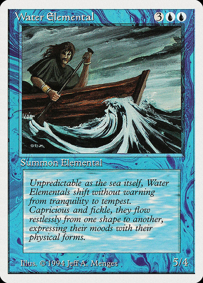 Water Elemental [Summer Magic / Edgar] (SUM 92)