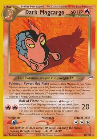 Dark Magcargo (18/105) [Neo Destiny]