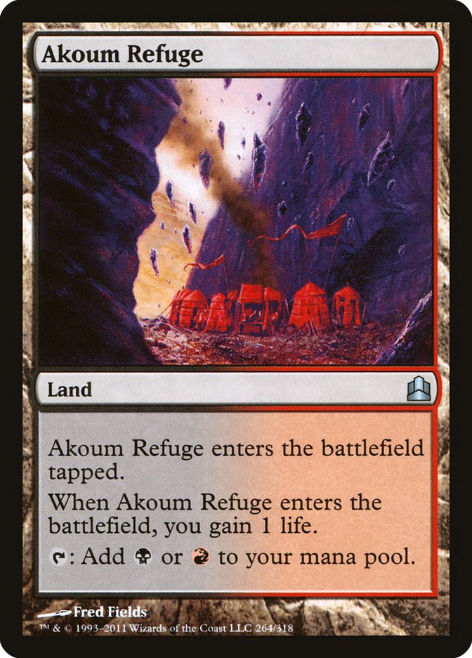 Akoum Refuge [Commander 2011] (CMD 264)