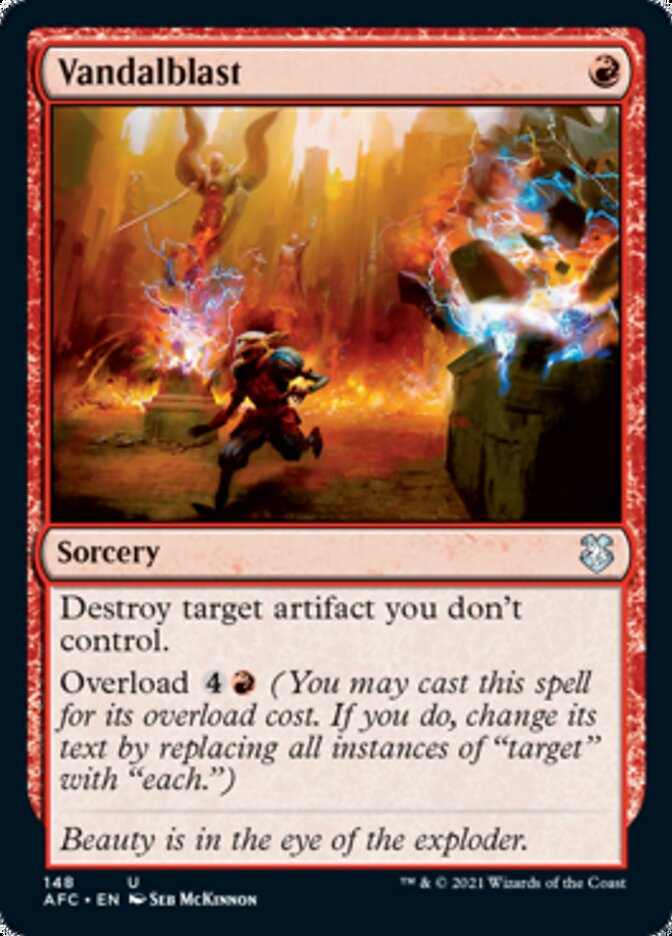 Vandalblast [Dungeons & Dragons: Adventures in the Forgotten Realms Commander] (AFC 148)