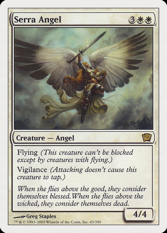Serra Angel [Ninth Edition] (9ED 43)