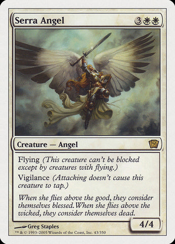 Serra Angel [Ninth Edition] (9ED 43)