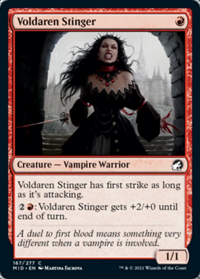 Voldaren Stinger [Innistrad: Midnight Hunt] (MID 167)