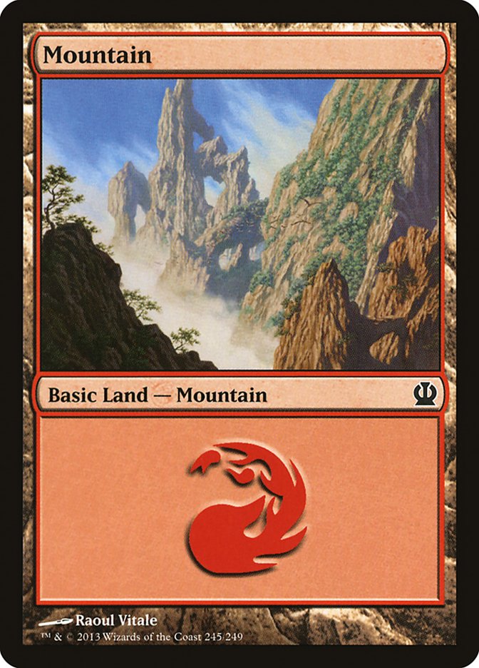 Mountain (#245) [Theros] (THS 245)