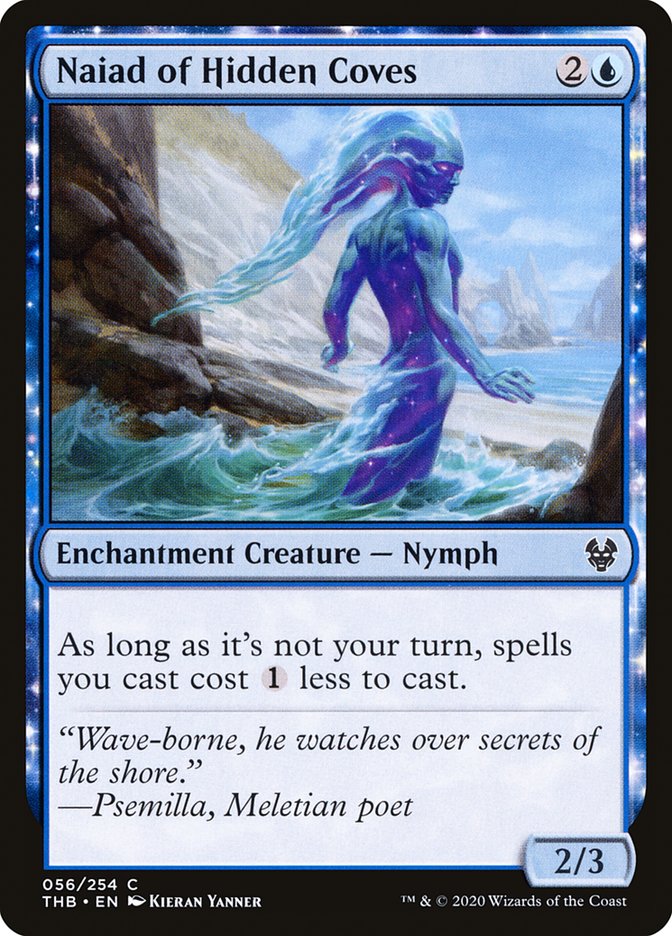 Naiad of Hidden Coves [Theros Beyond Death] (THB 56)