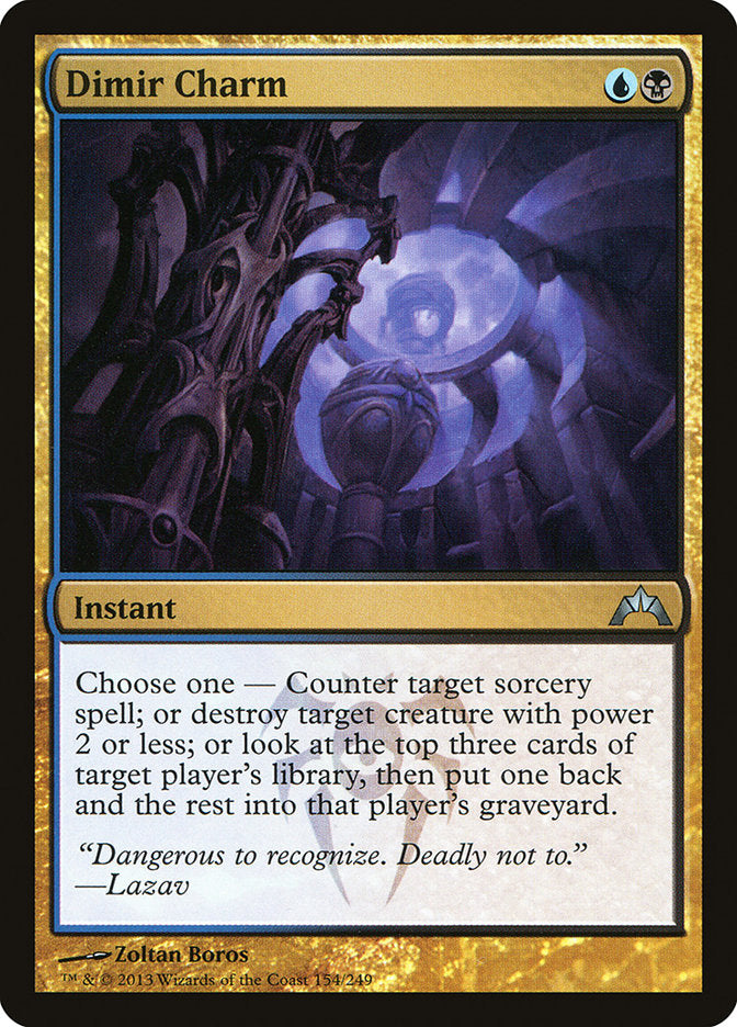 Dimir Charm [Gatecrash] (GTC 154)