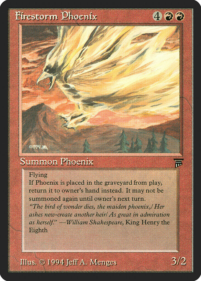 Firestorm Phoenix [Legends] (LEG 147)