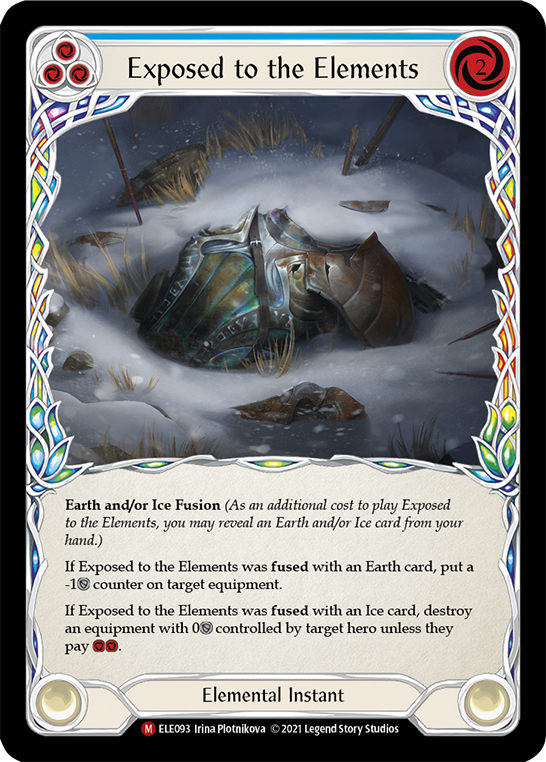 Exposed to the Elements [ELE093] 1st Edition Normal