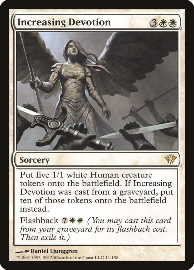 Increasing Devotion [Dark Ascension] (DKA 11)