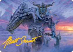 Frost Giant Art Card (Gold-Stamped Signature) [Dungeons & Dragons: Adventures in the Forgotten Realms Art Series] (AAFR 5)