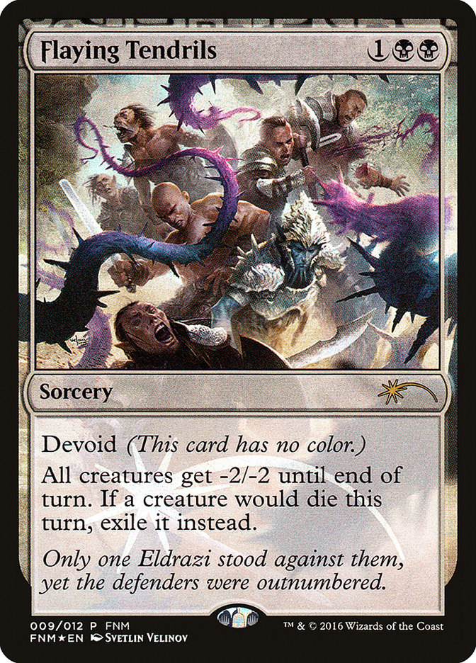 Flaying Tendrils [Friday Night Magic 2016] (F16 9)