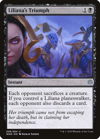 Liliana's Triumph [War of the Spark] (WAR 98)