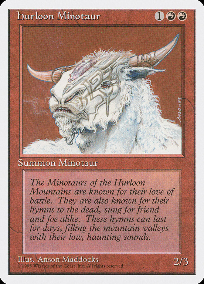 Hurloon Minotaur [Fourth Edition] (4ED 202)