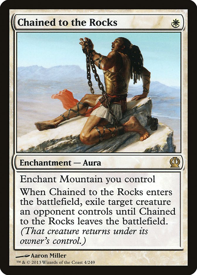 Chained to the Rocks [Theros] (THS 4)