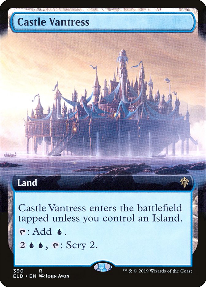 Castle Vantress (Extended Art) [Throne of Eldraine] (ELD 390)