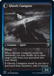 Covetous Castaway // Ghostly Castigator [Innistrad: Double Feature] (DBL 45)