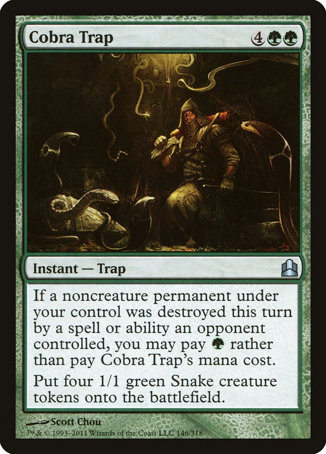 Cobra Trap [Commander 2011] (CMD 146)
